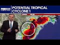 Potential Tropical Cyclone One could become Tropical Storm Arthur