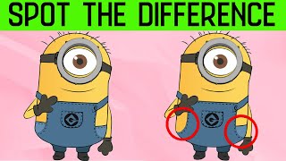 Spot the Difference: Minions by Brain Games & Puzzles 1,541 views 1 month ago 9 minutes, 10 seconds