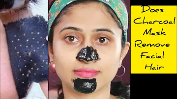 Does peel off mask remove facial hair?