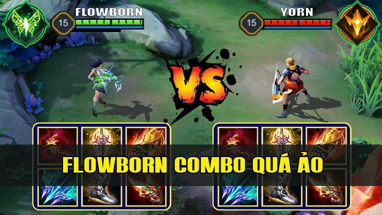 Flowborn Rov FLOWBORN vs YORN | Ai sẽ bị bốc hơi? | NO PK | Liên Quân Mobile/AOV/ROV ...