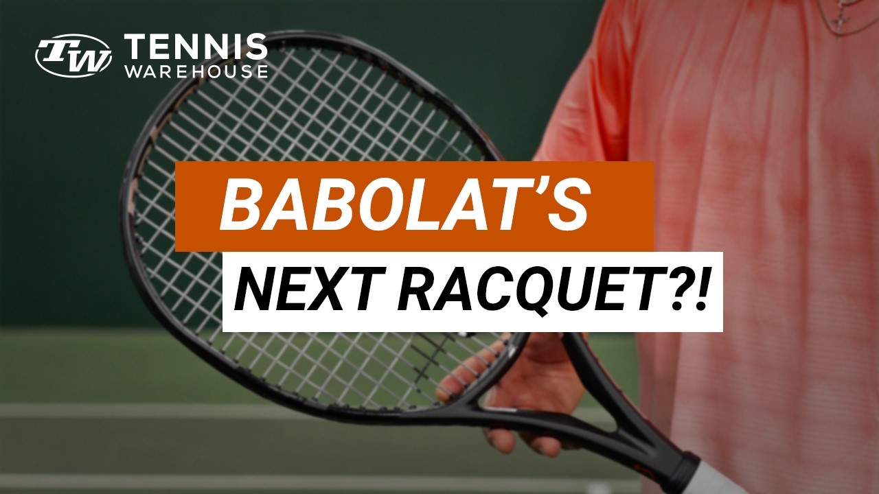 What Is THIS?! 😳 This Is NOT Your Typical Babolat Tennis Racquet | PP01 Prototype First Impressions