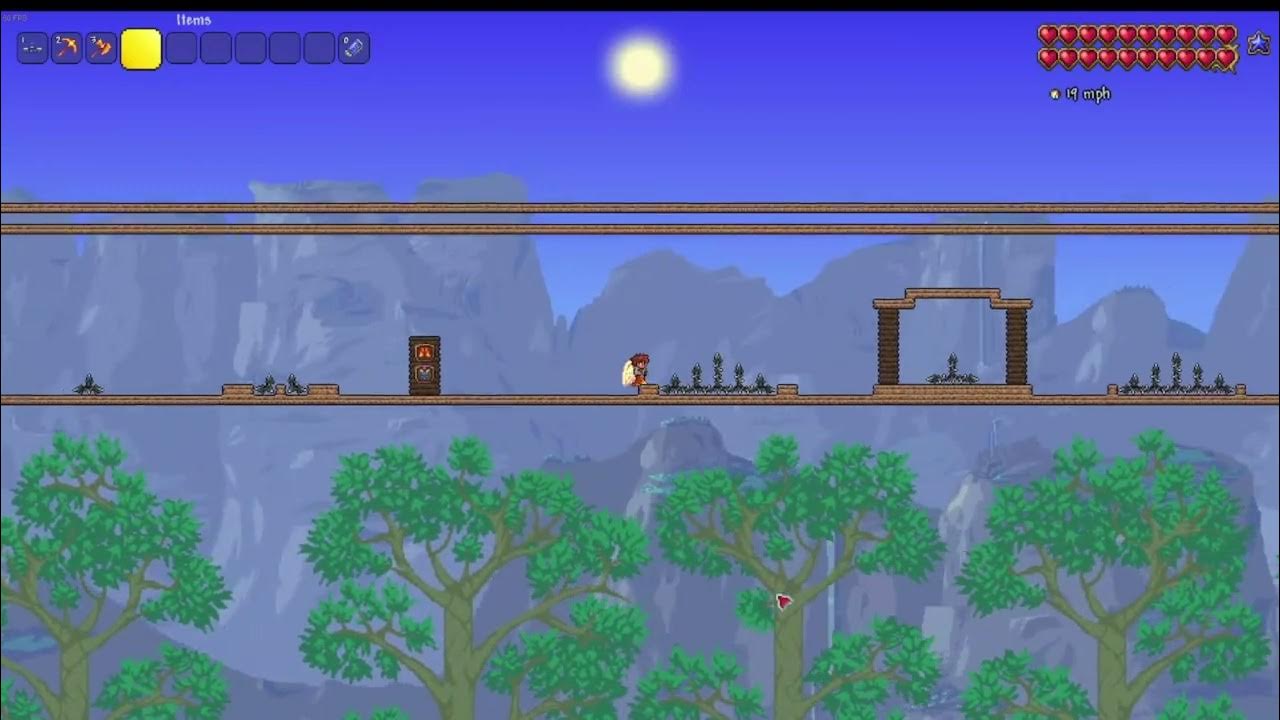 I Made A Geometry Dash Level In Terraria YouTube