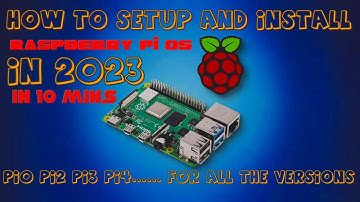 How To Install & Set Up Raspberry Pi OS in 2023 (Pi4 Pi3 Pi2..... For All The Version)