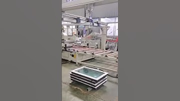 Automatic production line for window