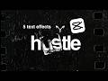 Typography Motion Graphics Animations in CapCut - CapCut Tutorial