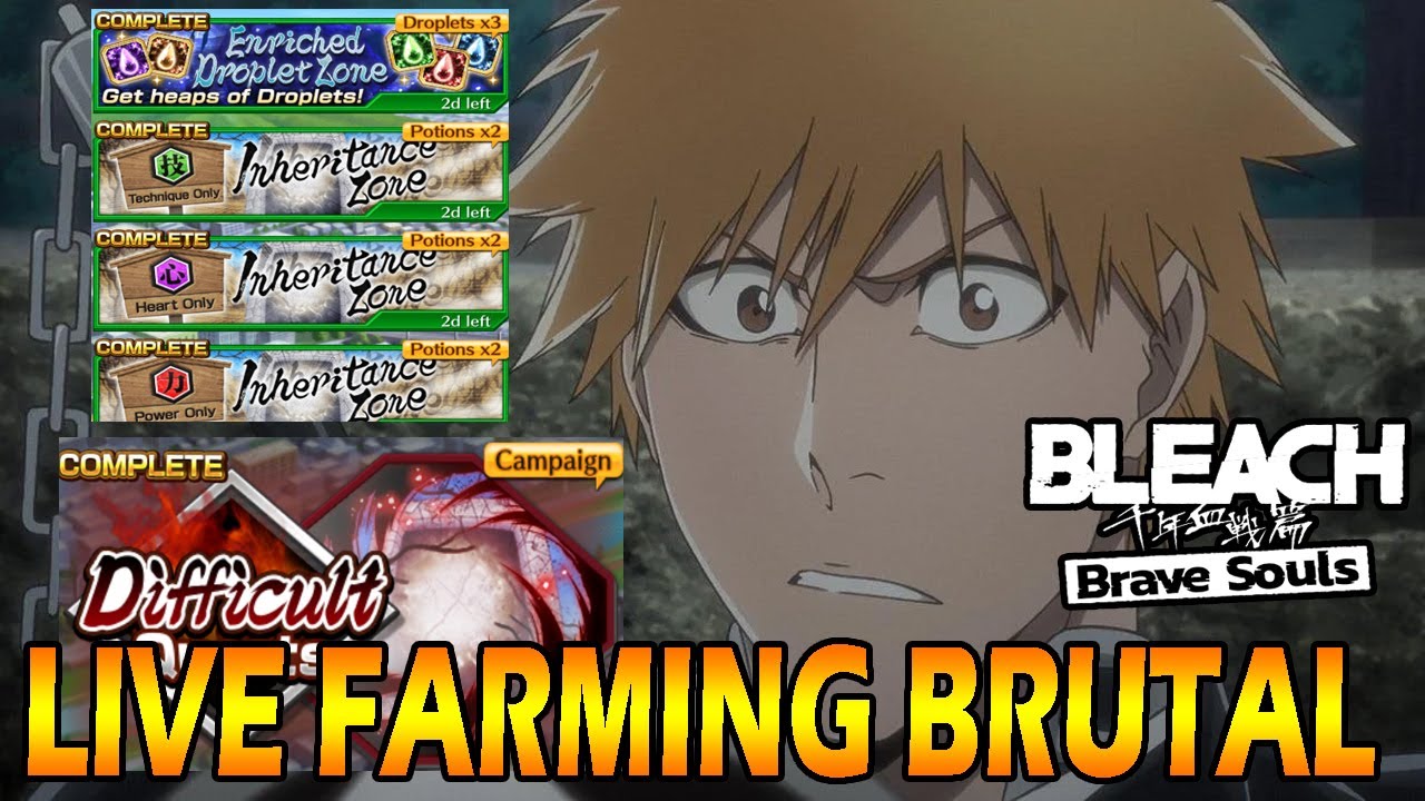 SAATNYA FARMING BRUTAL! DROPLET & POT!! LAGI ADA PERKALIAN Bleach