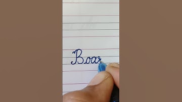 Board - How to write Cursive writing Small letter Connections || #shorts #shortvideo #trend #viral