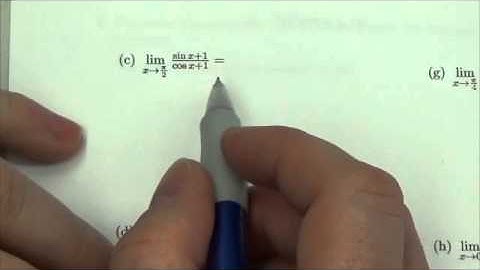 Math 31 Trigonometry Review #1c