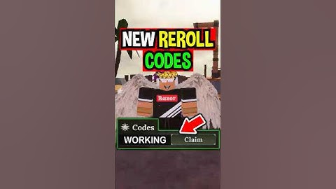 NEW REROLL CODES in The Forge Roblox..