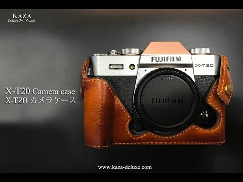 富士XT20 用カメラケース Fujifilm X T20 xt20 相機皮套 Leather case by KAZA