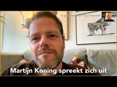 Martijn Koning spreekt zich uit