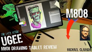 UGEE M808 tablet review by an illustrator