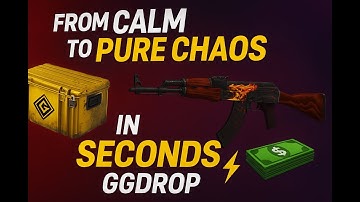 FROM CALM TO PURE CHAOS IN SECONDS ⚡ | GGDROP USE MY CODE: YUMBO