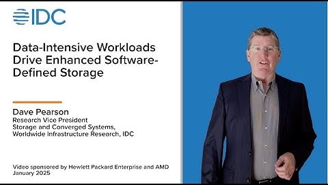 Data-Intensive Workloads Drive Enhanced Software- Defined Storage