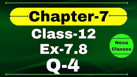 Class 12 Ex 7.8 Q4 Math | Chapter7 Class12 Math | Integration | Ex 7.8 Q4 Class 12 Math