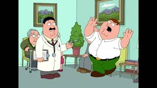 Family Guy-Peter fall on flu shot #shorts  #short  #shortvideos #shortvideo #familyguy