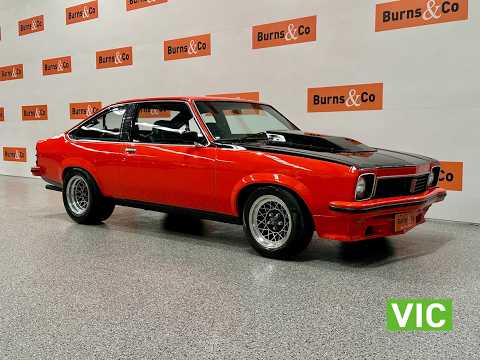 1976 Holden LX SS Torana Tate 308 V8 Manual Hatch