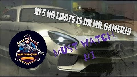First playing NFS NO LIMITS in YouTube 😃😁