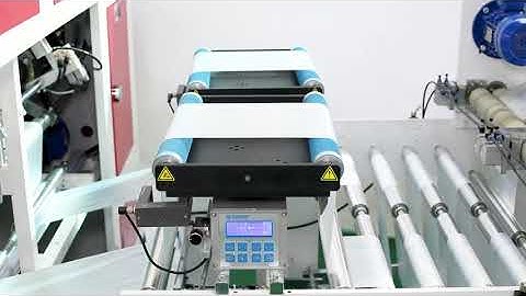 HIGH SEA HSYX-450X2 fully automatic bottom sea vegetable bag  roll making machine with paper core
