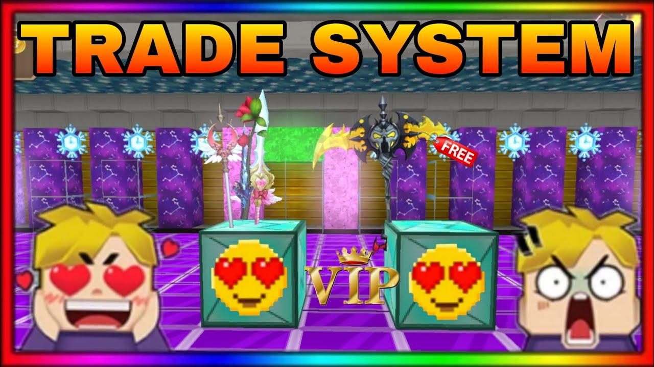 how to get rich trade system in skyblock blockman go skyking part 7
