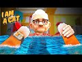 I Flooded Grandma's House by Accident! (I Am Cat VR)