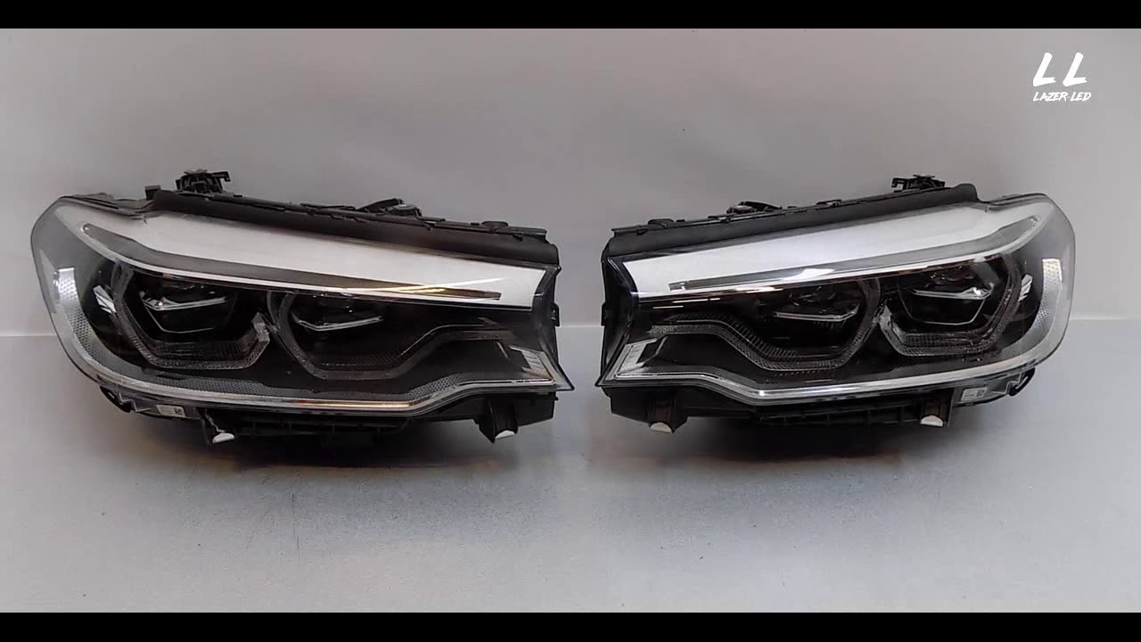 Желтые фары bmw