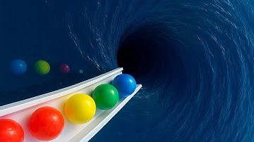 Marble Run Race ASMR 1000 Marbles Rain Gutter VS Mega Whirlpool ASMR Amakandu