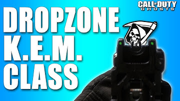 ★COD Ghosts: Best "Dropzone" KEM Class Setup! (Call of Duty Ghost KEM Strike Dropzone Class Setup)