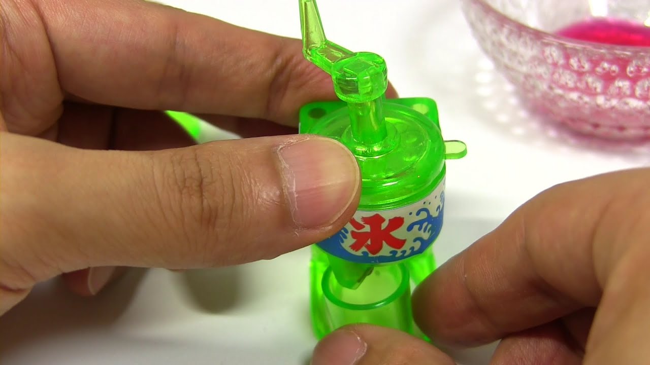 Mini Ice Shaver Gashapon