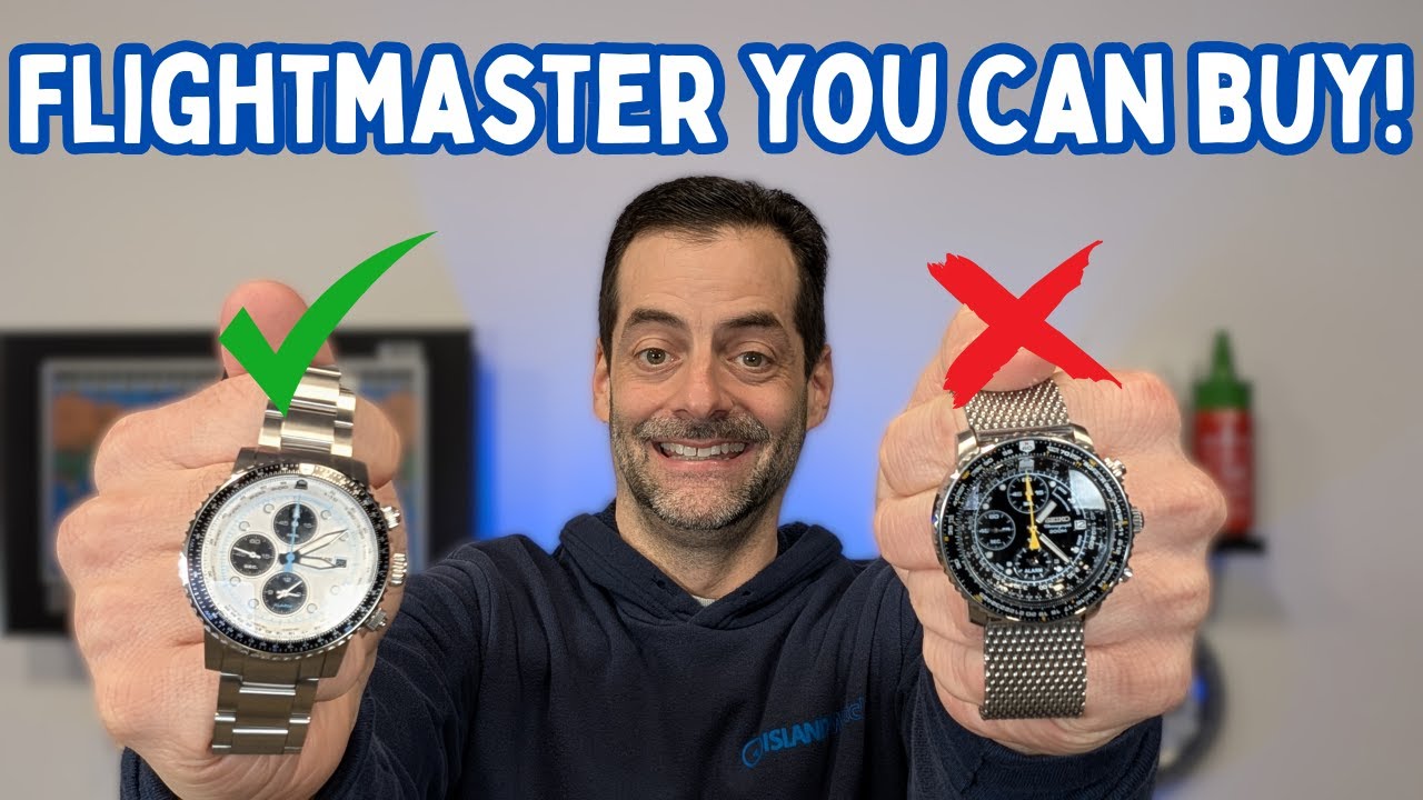 Islander Calverton Flight Chronograph Alarm Watch with Green Dial