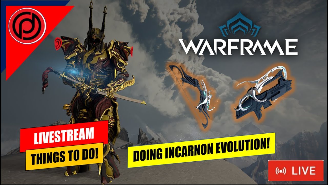 DOING INCARNON WEAPON EVOLUTION! | 🔴Let's Play Warframe #88 | DHYFU Live Stream [In ENG/IND]