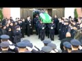 Local officers show support for fallen NYPD officers