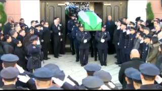 Local officers show support for fallen NYPD officers
