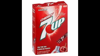 7up Cherry Singles to Go Drink Mix Review
