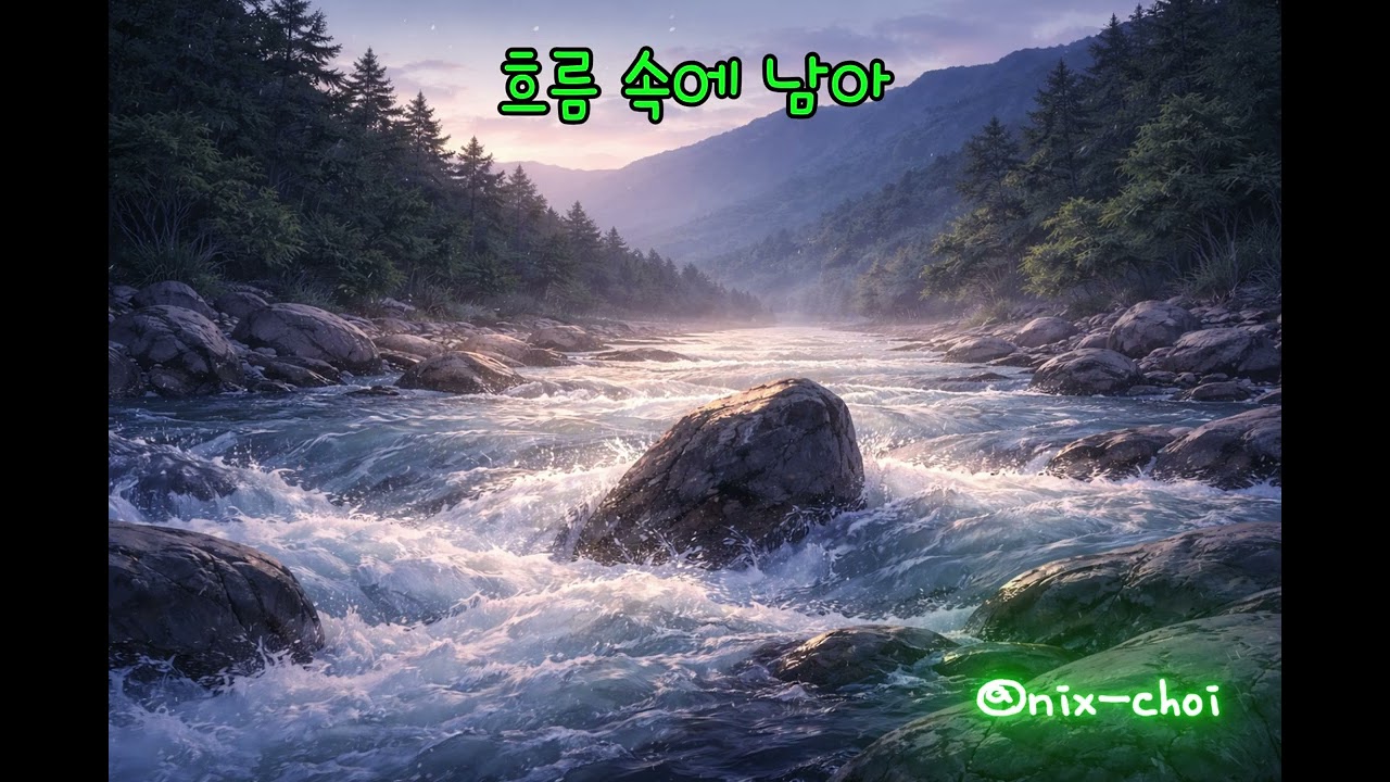 [INDIE POP] 흐름 속에 남아 -  자작곡  - NIX #노래#음악#존재