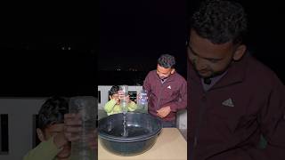 Who can empty the bottle first #shorts #nsexperiment