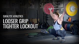 Looser Grip for Tighter Lockouts in the Snatch & Jerk | Olympic Weightlifting screenshot 1