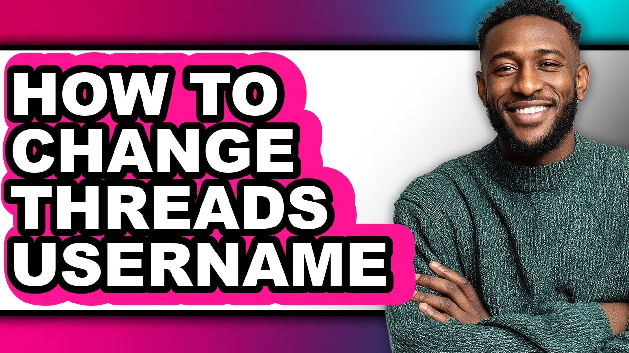 Threads Default User How to Change Threads Username - Full Guide - YouTube