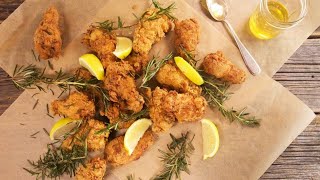 Fennel and Rosemary Fried Chicken or Chicken Wings