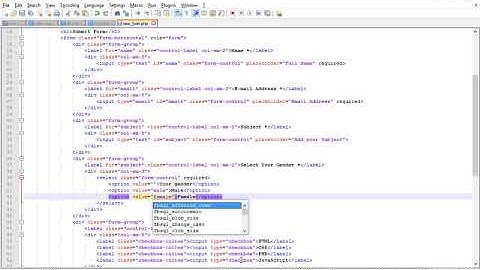 003 Validating our Form Using HTML5 required attribute