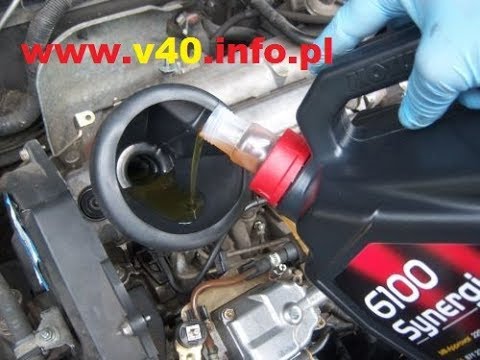 Volvo V40 1.9 95Km Wymiana Oleju - Youtube