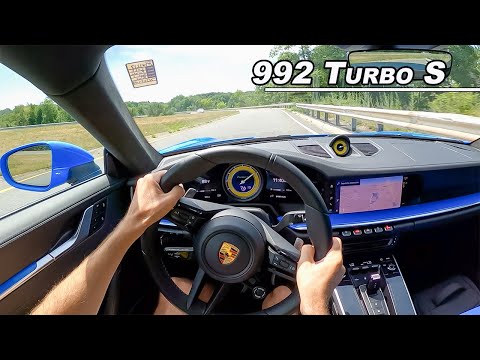 2022 Porsche 992 911 Turbo S - Launch Control Coffee Run (POV Binaural Audio)