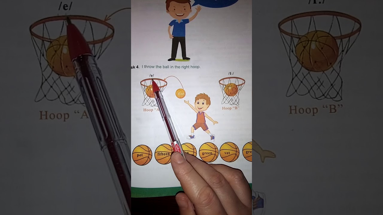 الاانجليزية اولى متوسط متى ننطق(e,i)