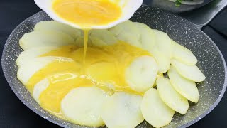 schnelles und einfaches Rezept für Eier und Kartoffeln.