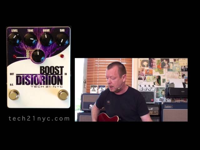 Педаль эффектов TECH21 BOOST DISTORTION