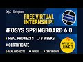 Infosys Springboard Internship 6.0–Full Details | How to Apply, Eligibility, Deadlines &amp; Certificate