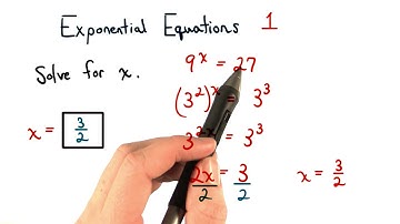 Exponential Equations Practice 1 - Visualizing Algebra