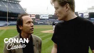 Conan & Billy Crystal's Trip To Yankee Stadium | Late Night with Conan O’Brien screenshot 5