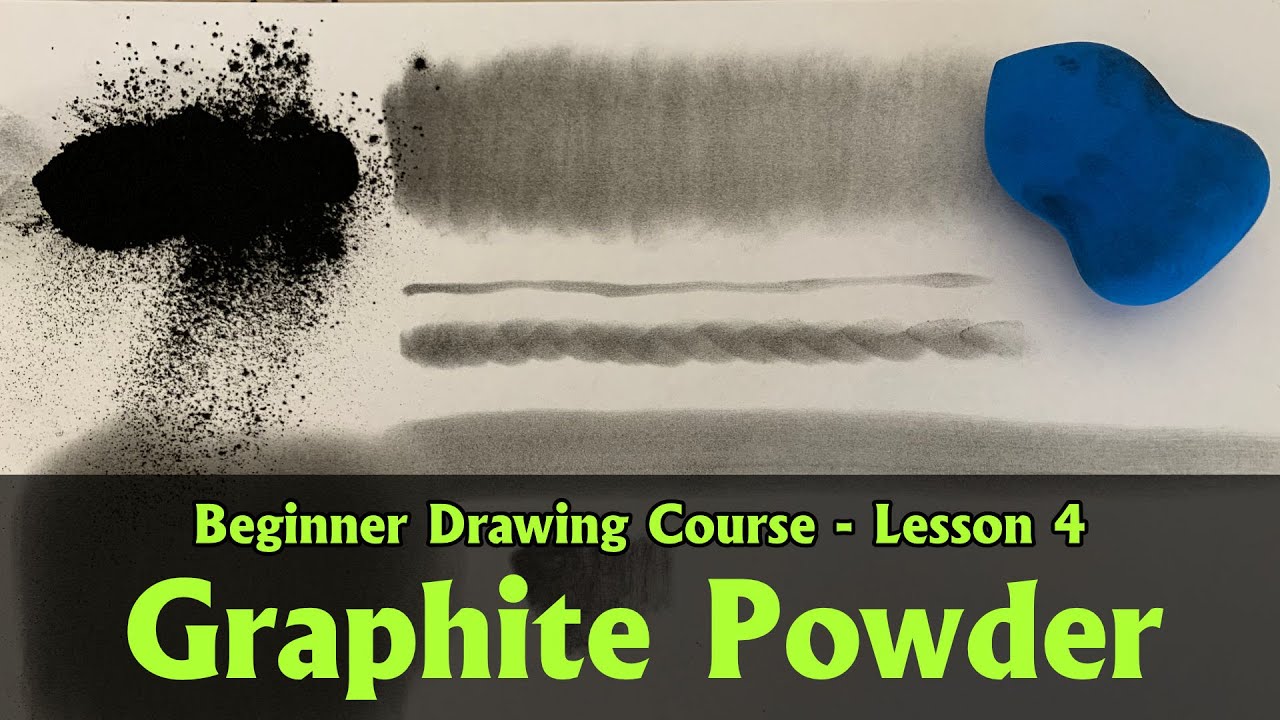 How to Make GRAPHITE POWDER At Home - DrawAnArt