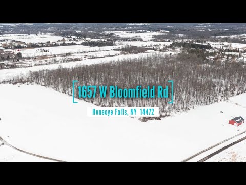 1657 W Bloomfield Road, Honeoye Falls, NY home video tour
